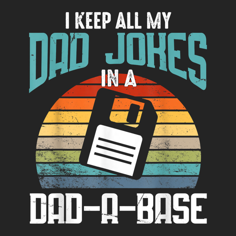 Funny Dad Jokes Database Pun Best Dad Humor Fathers Day T Shirt 3/4 Sleeve Shirt by lorebrend | Artistshot