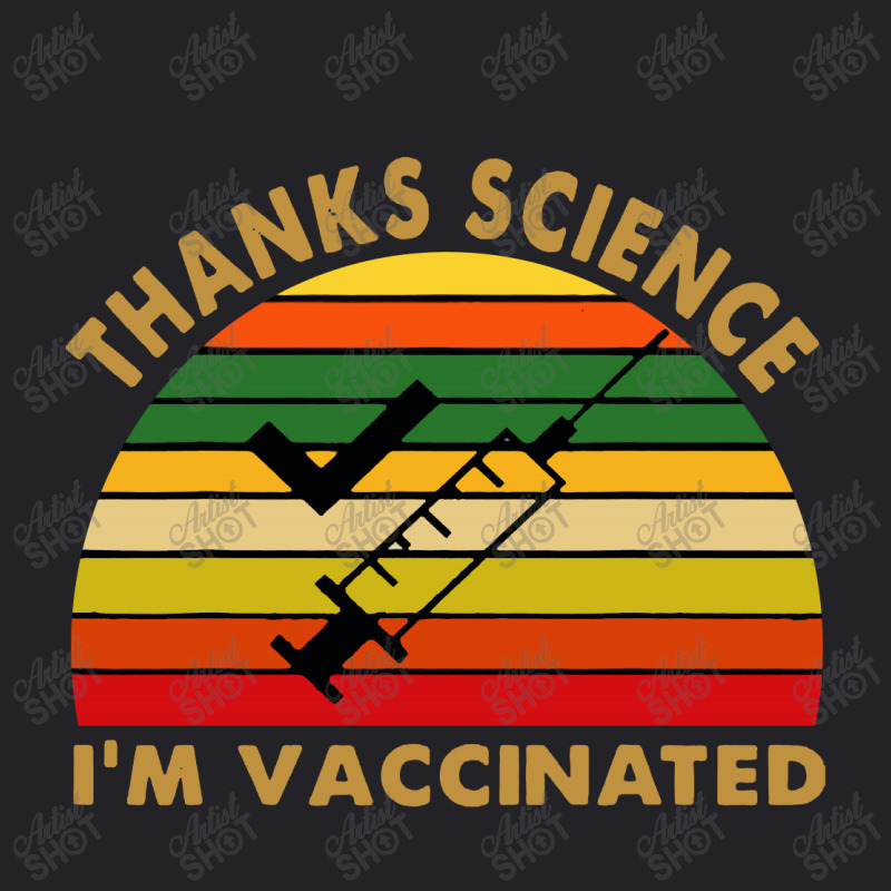 Thanks Science I'm Vaccinated Vintage Youth Tee by THT | Artistshot