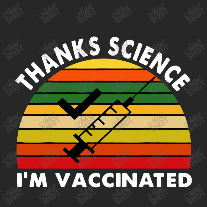 Thanks Science I'm Vaccinated Vintage Men's T-shirt Pajama Set by THT | Artistshot