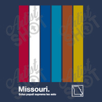 Missouri State Flag Original Minimalist Artwork Poster Design Men Denim Jacket | Artistshot