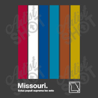 Missouri State Flag Original Minimalist Artwork Poster Design Men's Polo Shirt | Artistshot