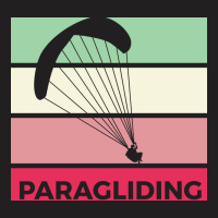 Paragliding Silhouette Sport Activity Vector Graphic T-shirt | Artistshot