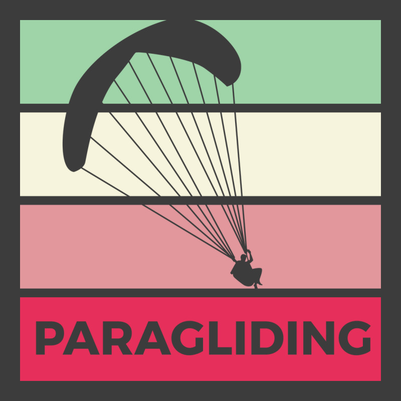 Paragliding Silhouette Sport Activity Vector Graphic Men's Polo Shirt | Artistshot