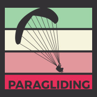 Paragliding Silhouette Sport Activity Vector Graphic Vintage Hoodie And Short Set | Artistshot