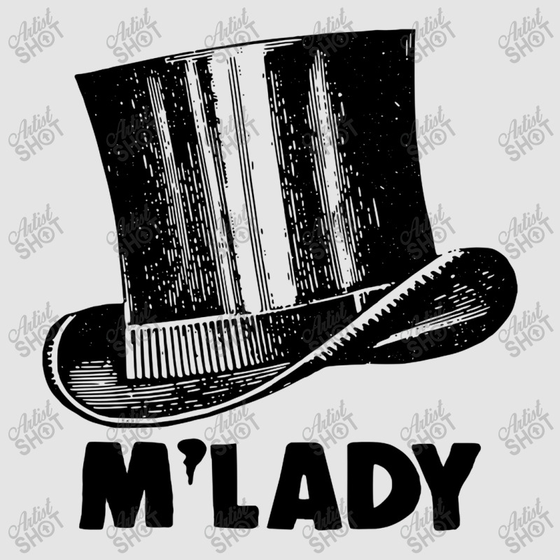 M'lady Hipster Top Hat Tribute Exclusive T-shirt | Artistshot