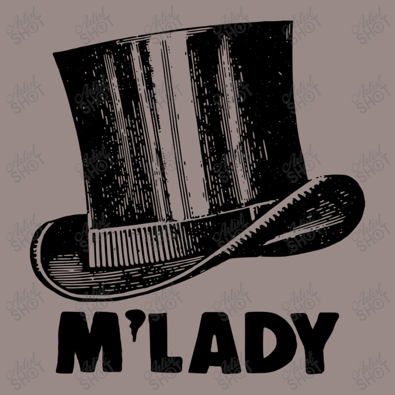 M'lady Hipster Top Hat Tribute Vintage T-shirt | Artistshot