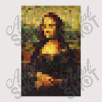 Mona Lisa Pixel Design Tee Pocket T-shirt | Artistshot