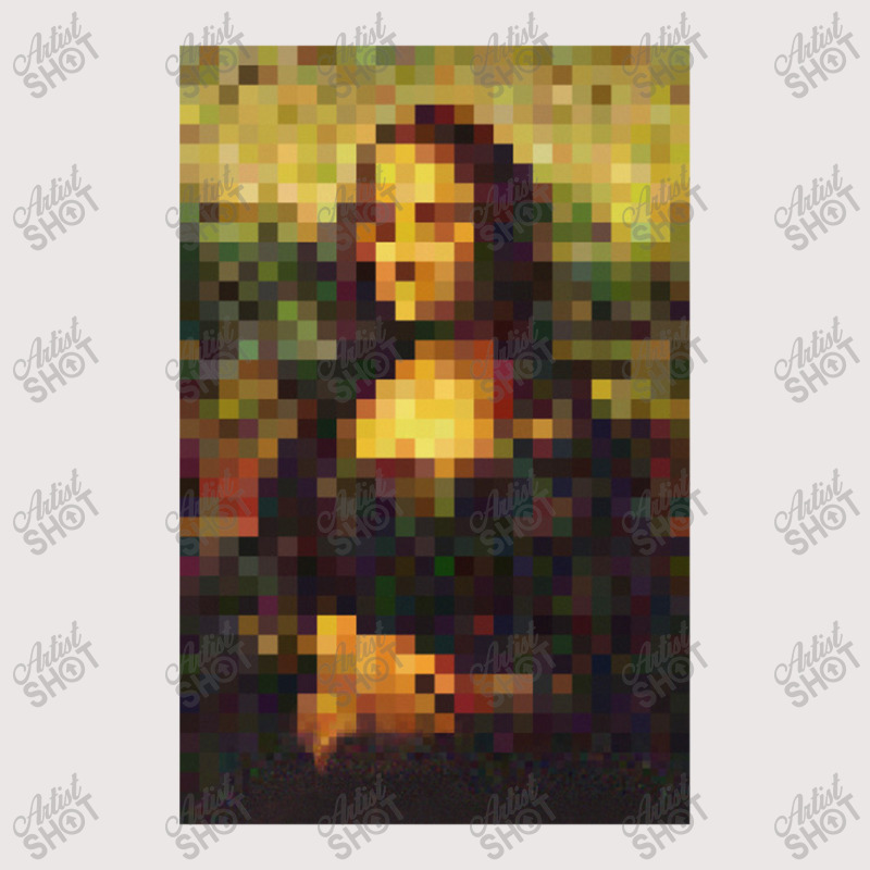 Mona Lisa Pixel Design Tee Pocket T-shirt | Artistshot