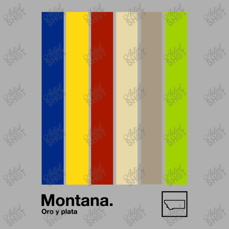 Montana Original Minimalist Artwork Poster Design Exclusive T-shirt | Artistshot