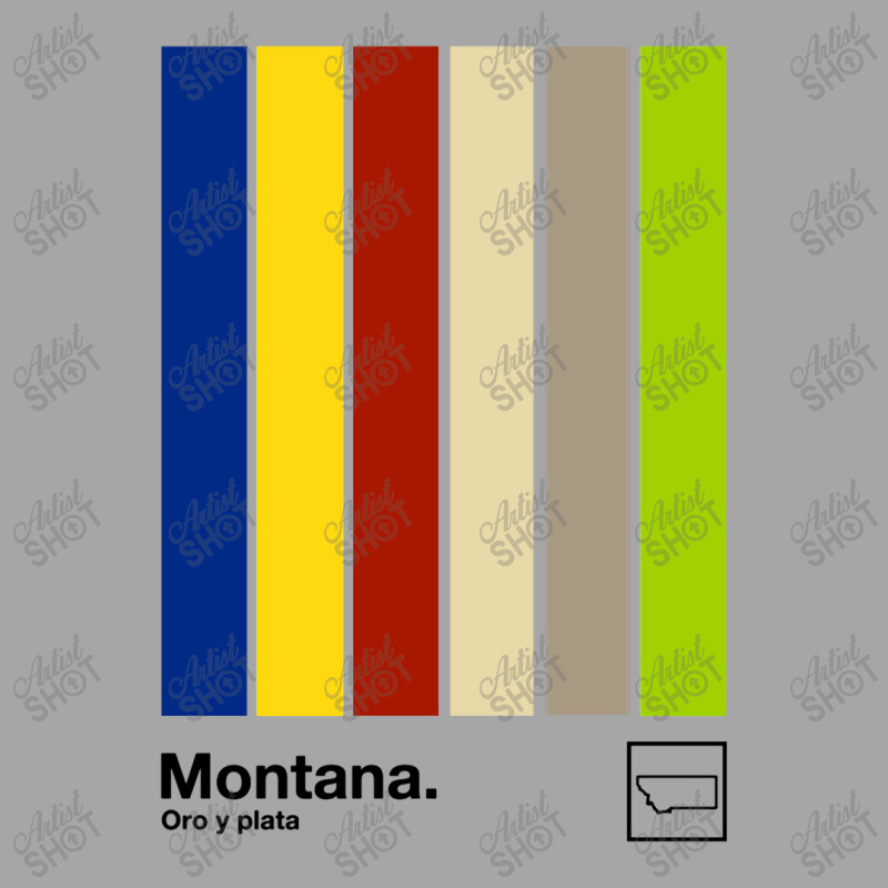 Montana Original Minimalist Artwork Poster Design Men's Polo Shirt | Artistshot