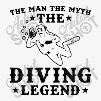 Diving Legend Ladies Fitted T-shirt | Artistshot