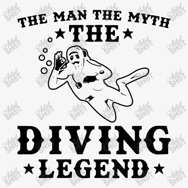 Diving Legend Ladies Fitted T-Shirt by Cocoa | Artistshot