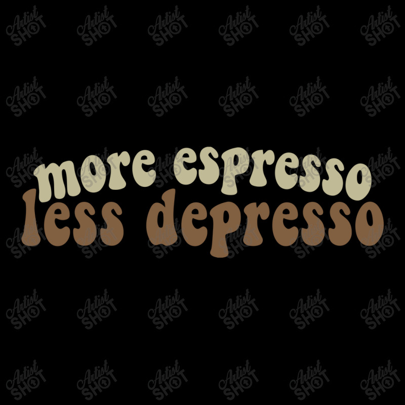 More Espresso, Less Depresso V-neck Tee | Artistshot