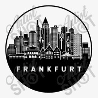 Frankfurt Germany Skyline Ladies Fitted T-shirt | Artistshot