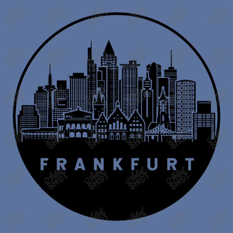 Frankfurt Germany Skyline Lightweight Hoodie by Lemah Pasir | Artistshot