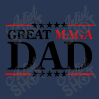 Great Maga Dad Men Denim Jacket | Artistshot