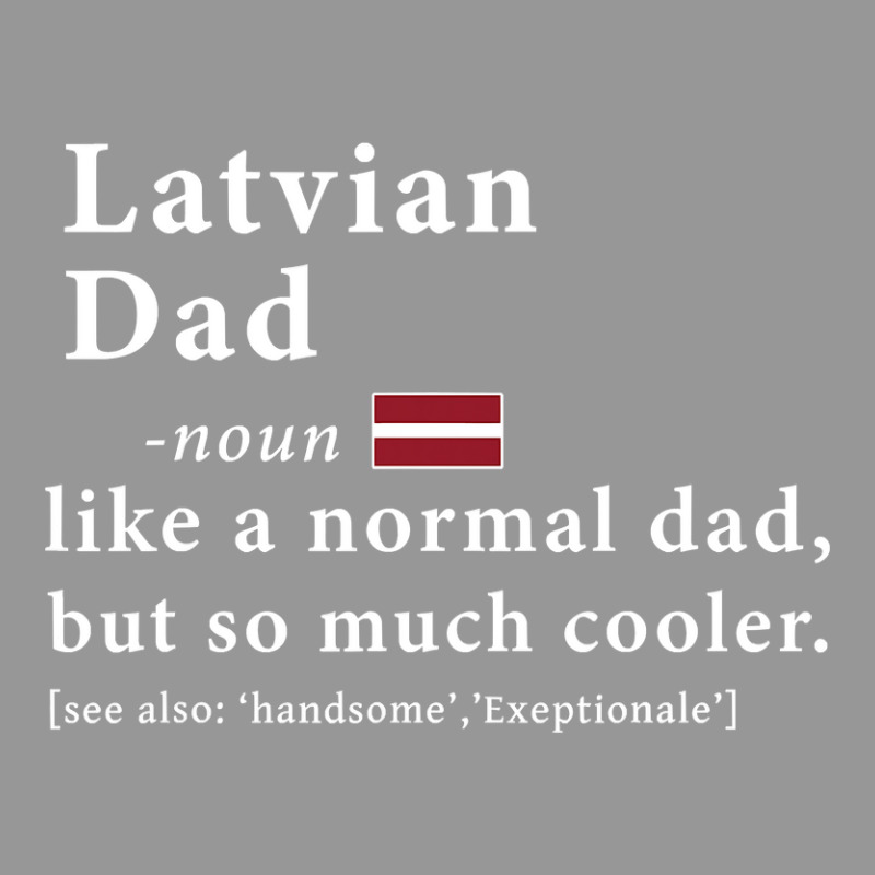 Mens Latvian Dad Definition  Fathers Day Gift Flag Women's V-Neck T-Shirt by thutrang92 | Artistshot