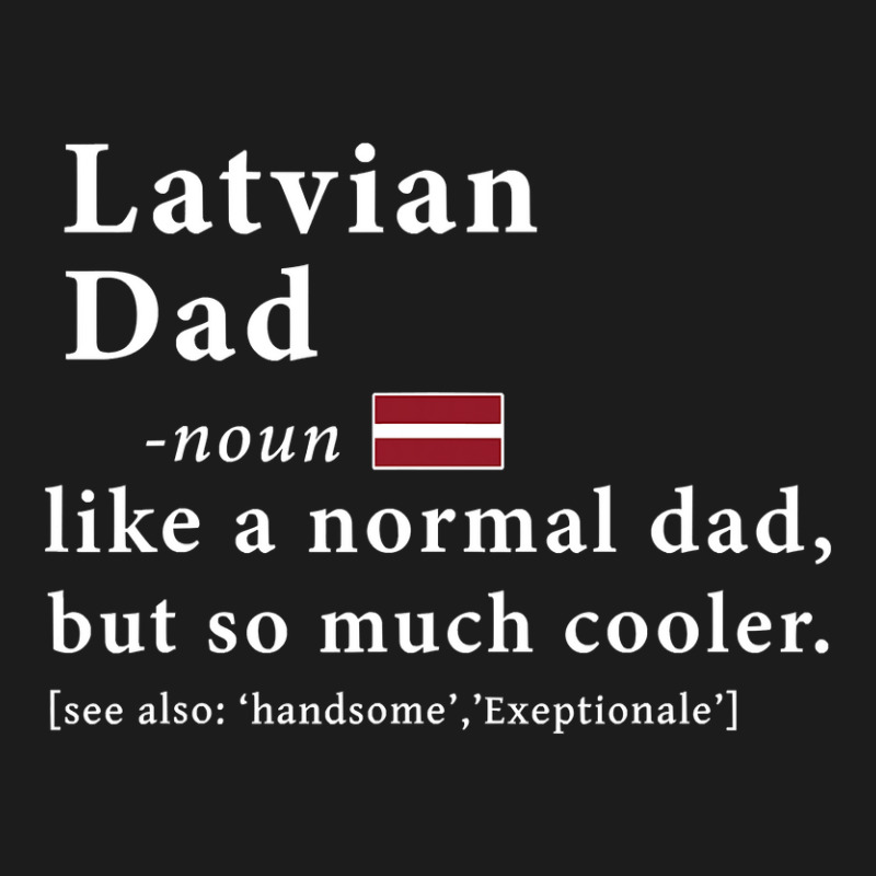 Mens Latvian Dad Definition  Fathers Day Gift Flag Hoodie & Jogger Set | Artistshot