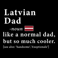 Mens Latvian Dad Definition  Fathers Day Gift Flag Maternity Scoop Neck T-shirt | Artistshot