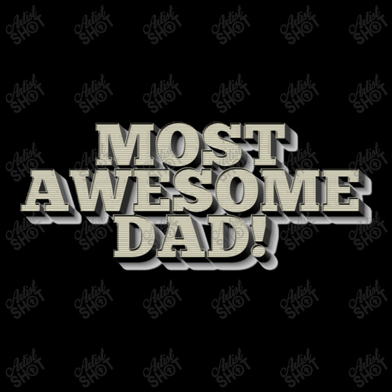 Most Awesome Dad! Cool Father Gift Ideas, Men's 3/4 Sleeve Pajama Set | Artistshot