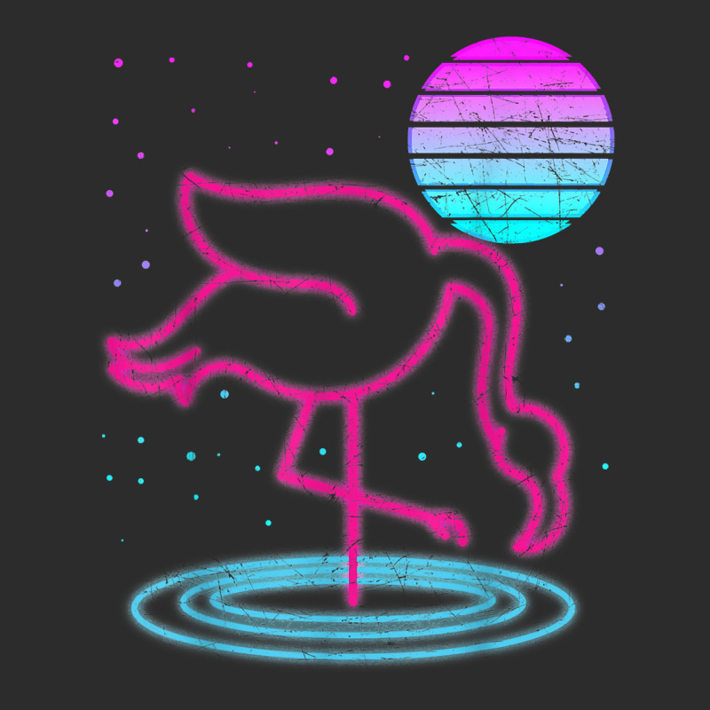 Retro Vaporwave 90s Art Exotic Bird Lover Synthwave Flamingo T Shirt Exclusive T-shirt by bibonzgulnacqo | Artistshot