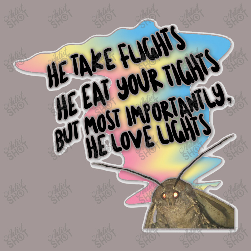 Moth Light Meme Tribute Design Vintage Hoodie | Artistshot