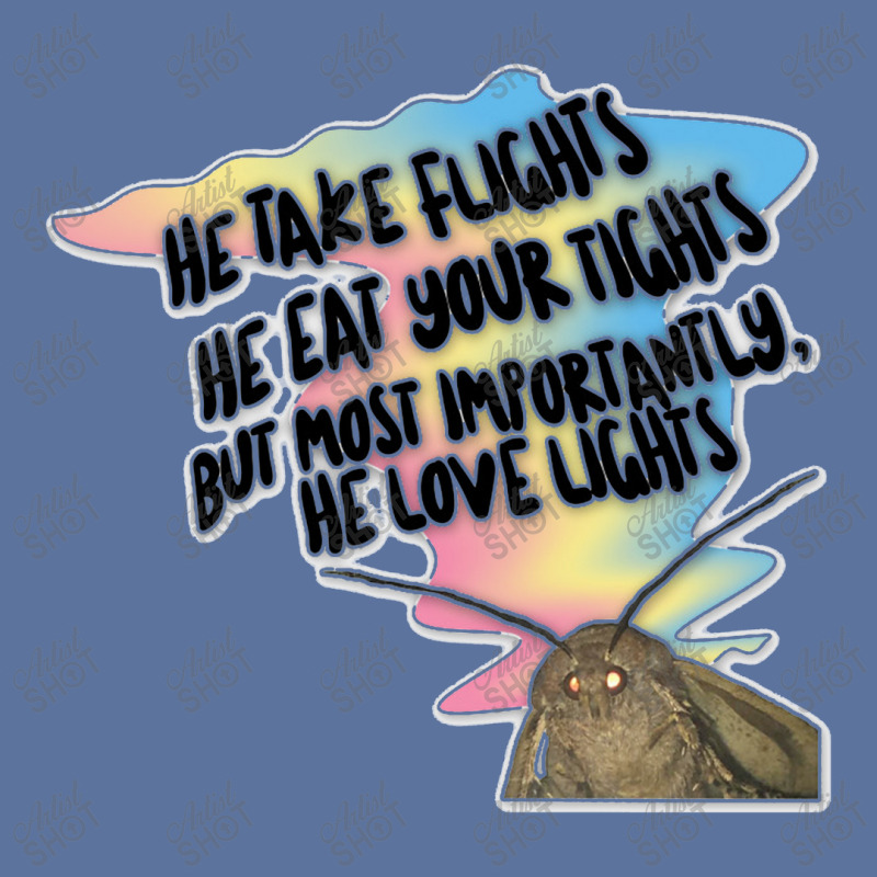 Moth Light Meme Tribute Design Lightweight Hoodie | Artistshot