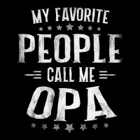 Mens Mens My Favorite People Call Me Opa  Fathers Day Adjustable Cap | Artistshot