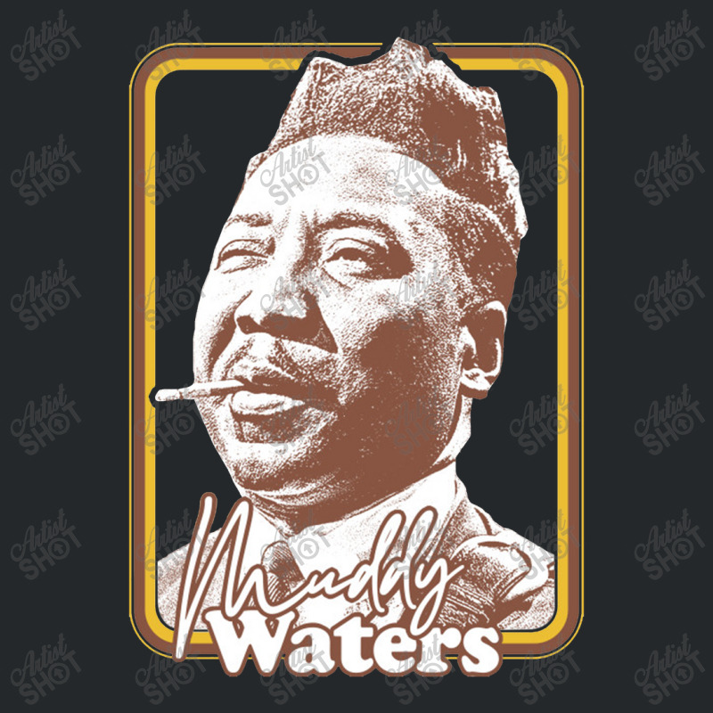 Muddy Waters Vintage Style Fan Art Design Crewneck Sweatshirt | Artistshot