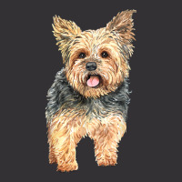 Watercolor  Yorkie Yorkshire Terrier Owners T Shirt Vintage Short | Artistshot