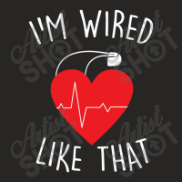 Arrhythmia Cardiac Pacemaker Icd Surgery Ladies Fitted T-shirt | Artistshot