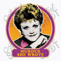 Murder She Wrote 80s Retro Tv Design T-shirt | Artistshot