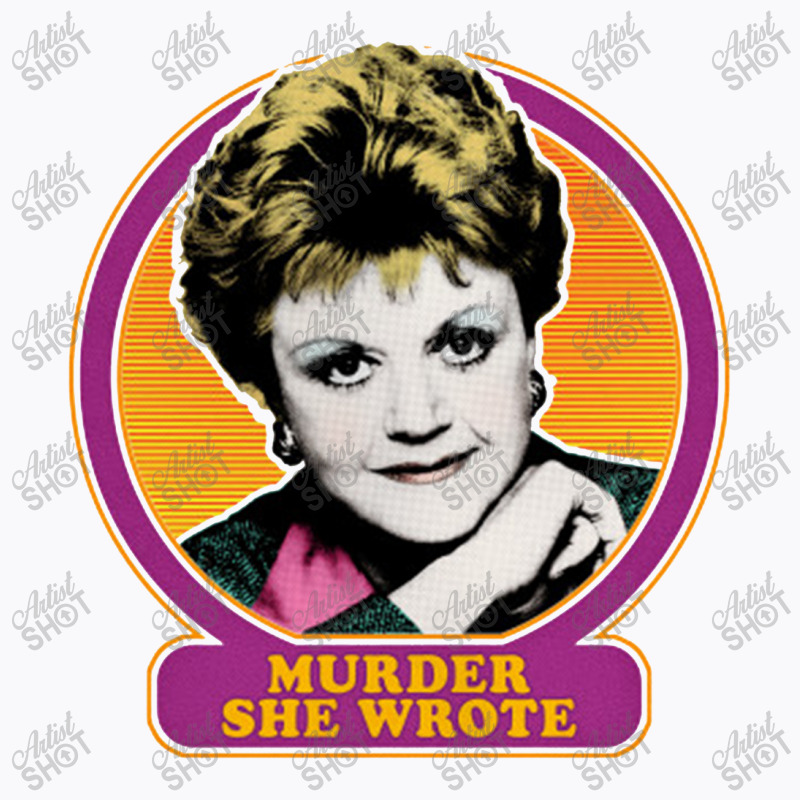 Murder She Wrote 80s Retro Tv Design T-shirt | Artistshot