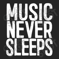 Music Never Sleeps Musician Gift Idea Unisex Hoodie | Artistshot