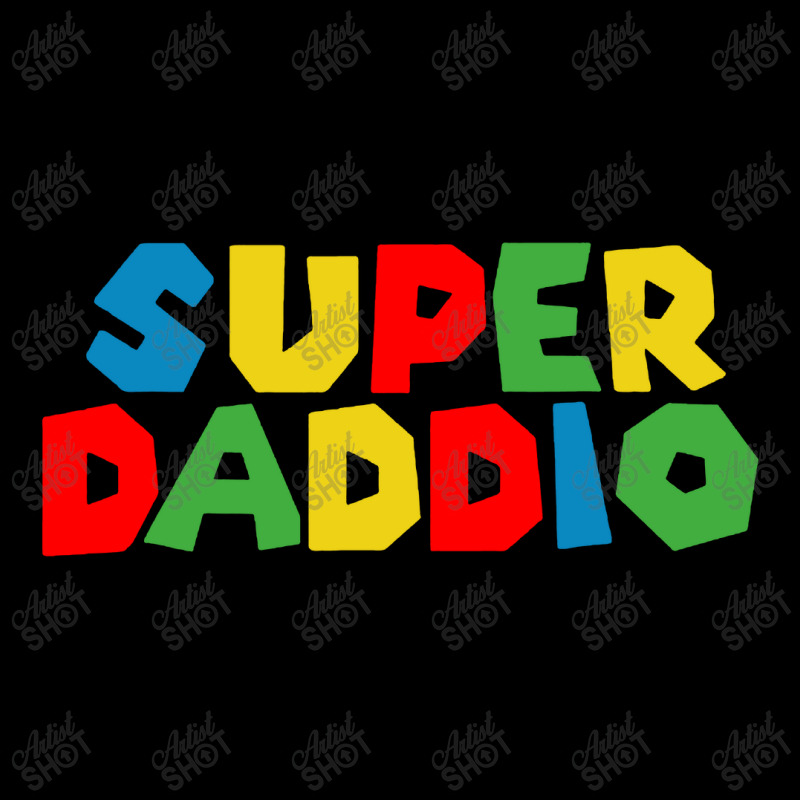 Super Daddio Funny Gamer Dad Fathers Pocket T-shirt | Artistshot