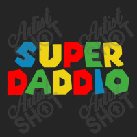 Super Daddio Funny Gamer Dad Fathers Unisex Hoodie | Artistshot