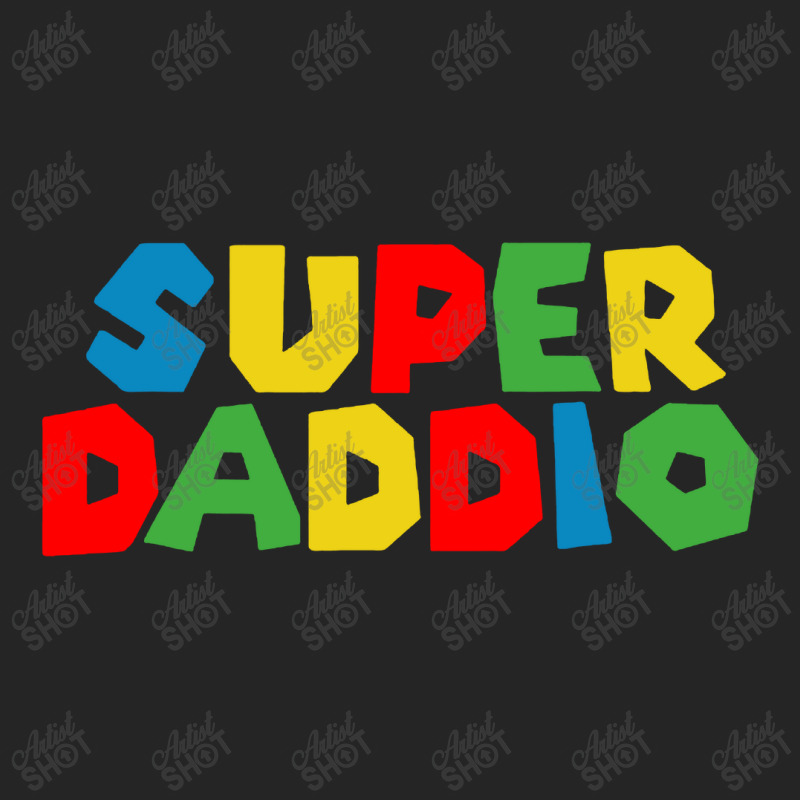 Super Daddio Funny Gamer Dad Fathers Unisex Hoodie | Artistshot