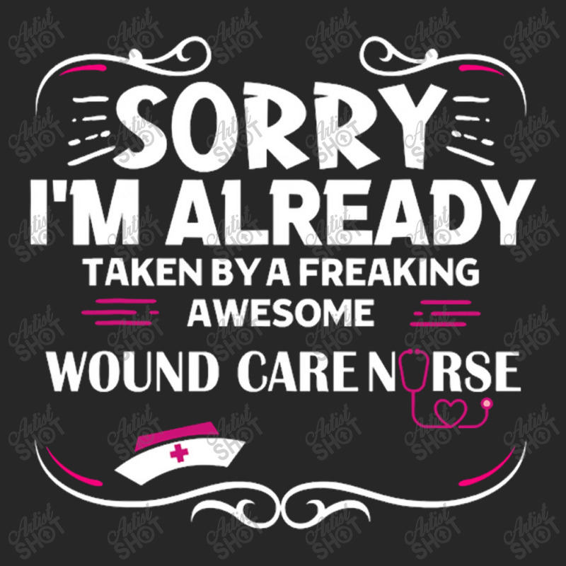 Sorry I'm Already Taken By Freaking Awesome Wound Care Nurse Men's T-shirt Pajama Set | Artistshot