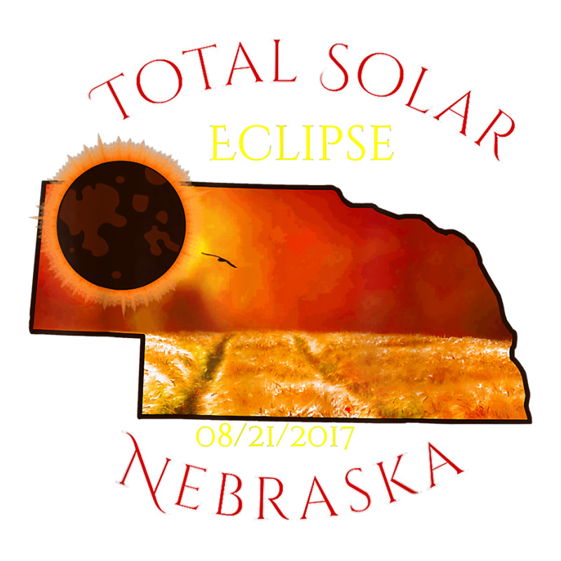 Nebraska Total Solar Eclipse T Shirt 08212017 Tee Crewneck Sweatshirt by marshall0976 | Artistshot