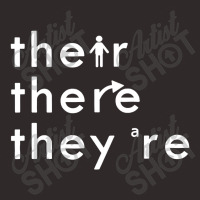 There Their They're English Grammar Racerback Tank | Artistshot