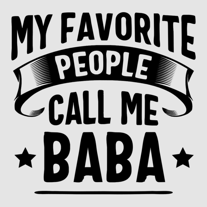 My Favorite People Call Me Baba Fathers Day Medium-length Apron | Artistshot