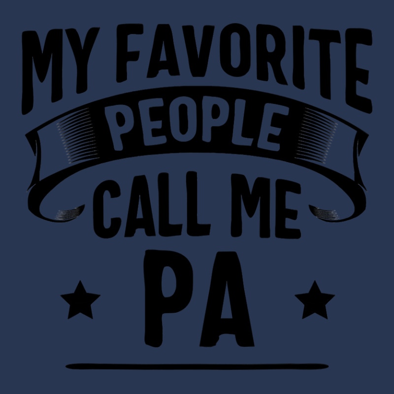 My Favorite People Call Me Pa Fathers Day Men Denim Jacket by thutrang92 | Artistshot