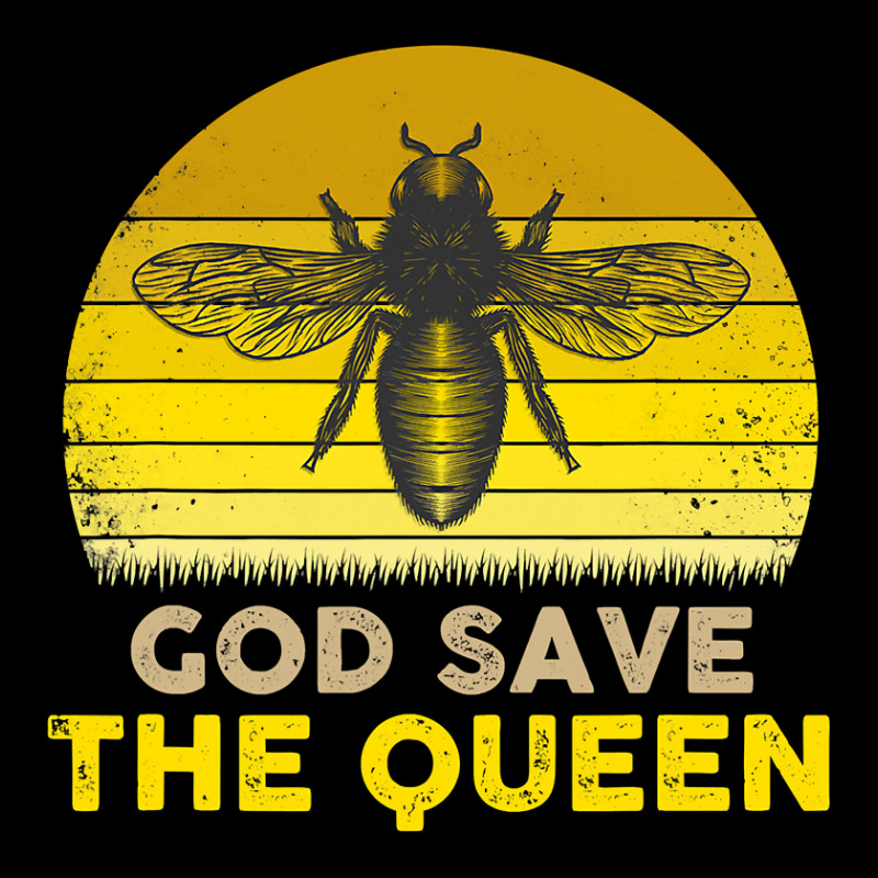 Bee Beekeeper God Save The Queen Funny Retro Style Bee 97 Hive Beekeep Kids Cap | Artistshot