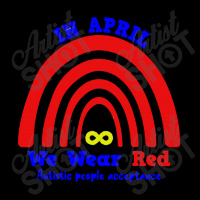 In April We Wear Red Instead Youth Jogger | Artistshot