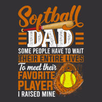 Softball Pitcher Hitter Catcher Mens Funny Dad For Men Dad I Raised Mi Vintage Hoodie | Artistshot