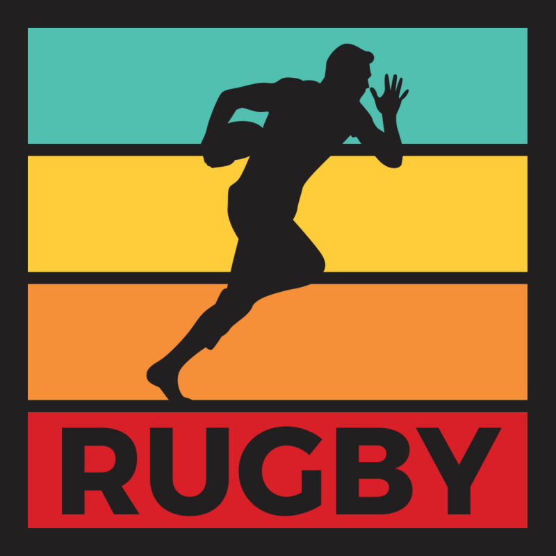 Rugby Silhouette Sport Activity Vector Graphic T-shirt | Artistshot