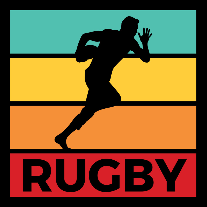 Rugby Silhouette Sport Activity Vector Graphic V-neck Tee | Artistshot