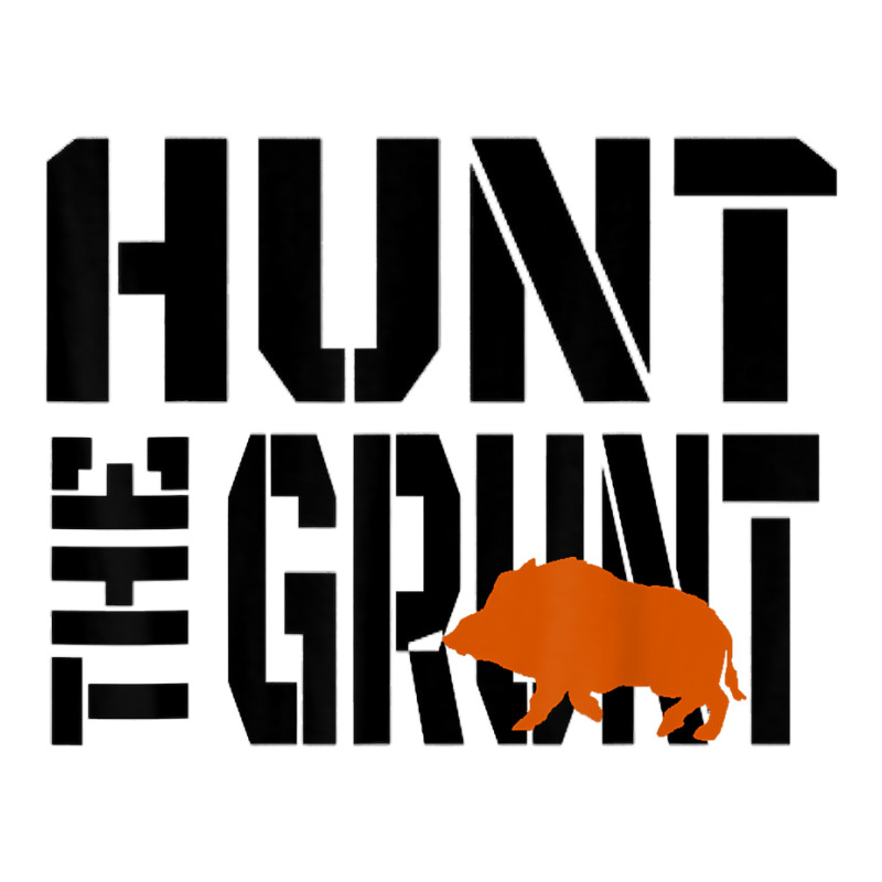 Hunting Wild Hog Hunt The Grunt Shirt Men's 3/4 Sleeve Pajama Set | Artistshot