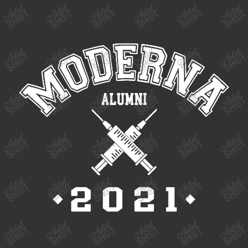 Moderna Alumni 2021 Vaccinated Vintage Short by paulscott Art | Artistshot