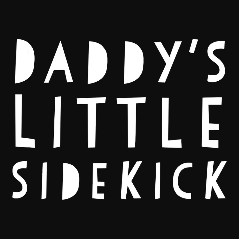 Father S Day  For Kid Boys And Girls Daddys Sidekick Crop Top by Hoangduong | Artistshot